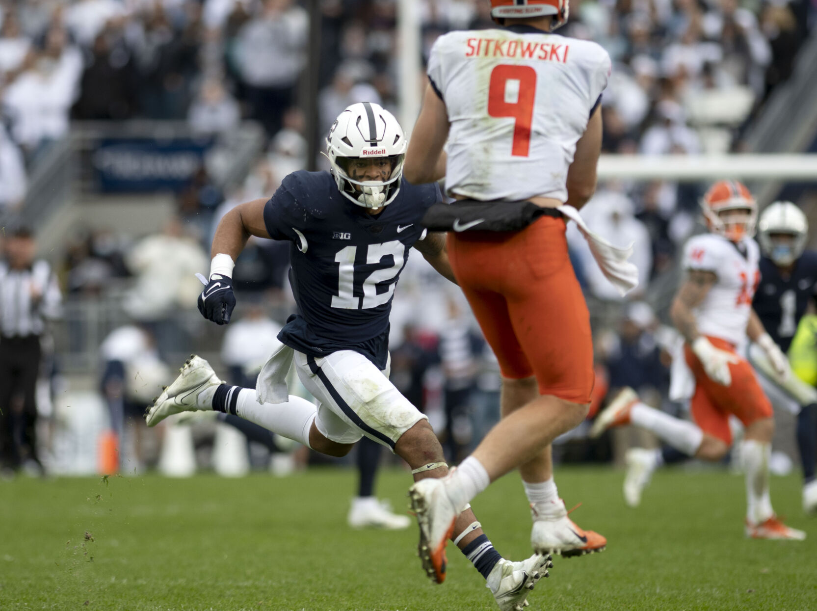 Penn State football vs. Illinois, Smith (12)